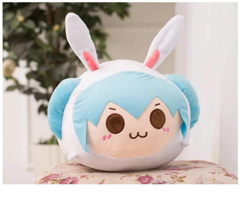 Anime Hatsune Miku Plush Toy cute Doll Soft Stuffed Pillow Cushions Toys Gifts 30cm
