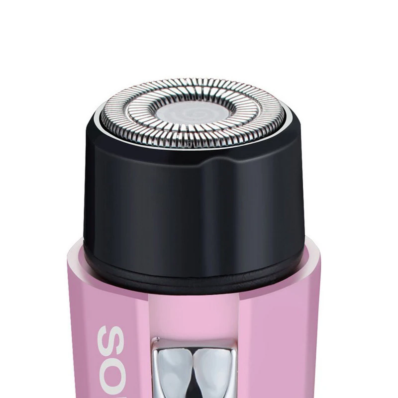 Hot TOD-SONAX PRO Women Epilator Electric Lady Shaver Washable Bikini Trimmer Body Facial Hair Removal Portable Razor Battery