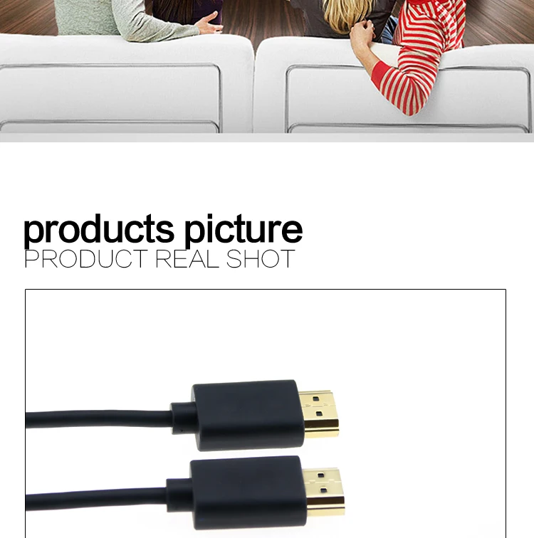 QGeeM HDMI кабель видео кабели позолоченный мужской 1,4 1080P 3D кабель для Apple tv lcd PS3 PS4 проектор компьютер HDMI 4K адаптер