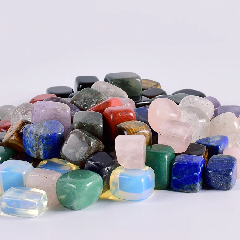 20 штук 10-15 мм натуральный камень 10 видов чакра драгоценный камень минеральный кристалл бисер Исцеление медитация фэн шуй Декор