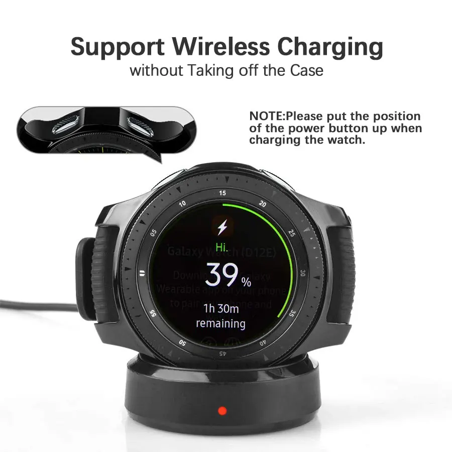 ТПУ полный защитный чехол для часов для samsung Galaxy Watch 46 мм водонепроницаемый спортивный бампер чехол для samsung gear S3 Watch