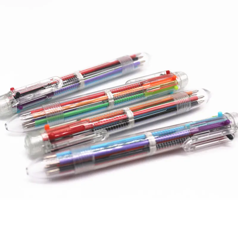 1 шт/, яркие цвета, шесть в одном, ручка, алмазные шариковые ручки, канцелярские шариковые ручки, стилус, ручка для сенсорного экрана, маслянистая черная, заправка 0,7 мм