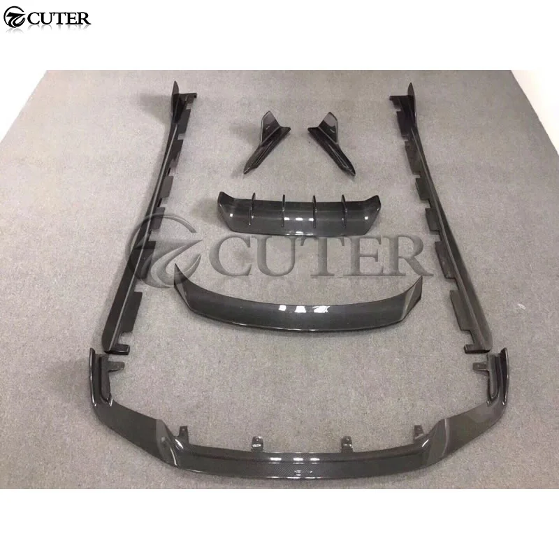 

IS300 F SPORT carbon fiber Front lip rear diffuser side skirts rear spoiler wings for Lexus IS300 Car body kit 15-17