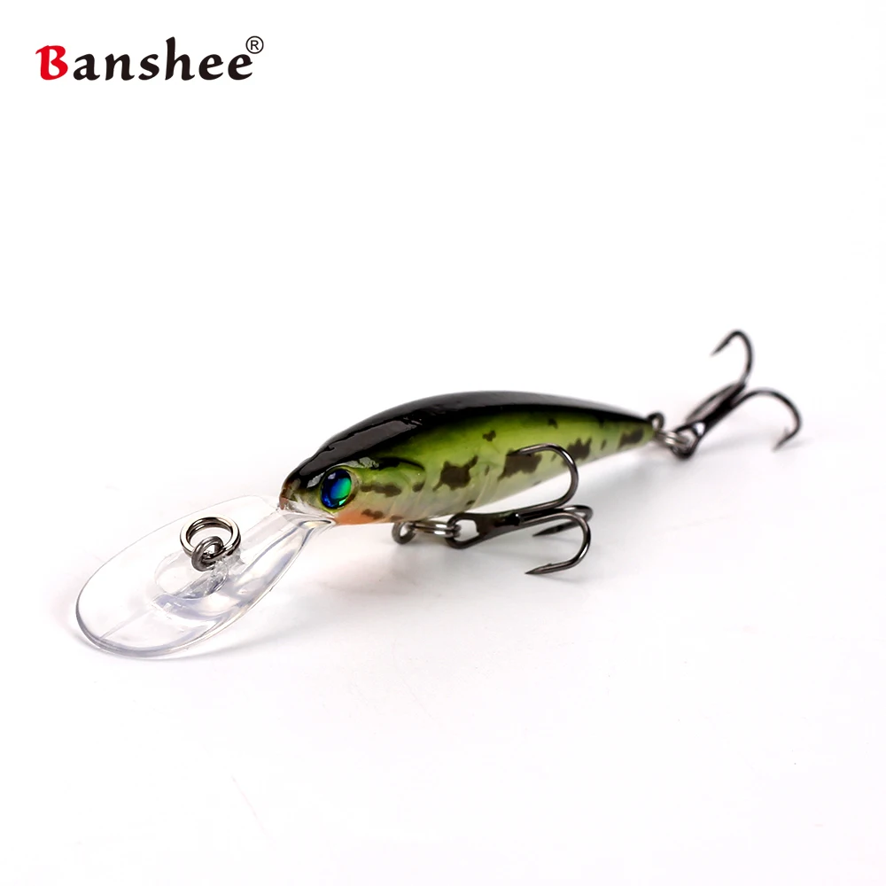 banshee 50mm 3.3g crankbaits fishing jerkbait crank wobblers for