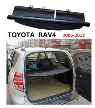 

car accessories High Qualit Car Rear Trunk Cargo Cover Security Shield Screen shade Fit For TOYOTA RAV4 2006-2012 BY EMS