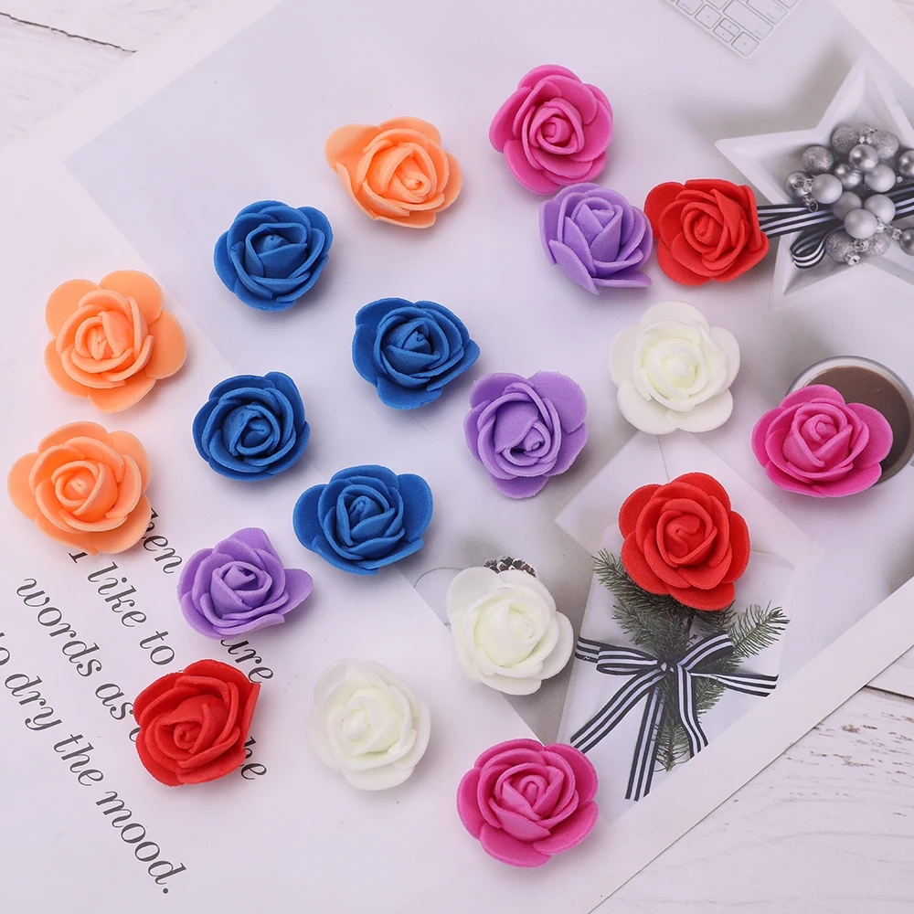 200pcs Cheap PE Mini Artificial Flowers for Home Wedding Decoration Accessories Fake Foma Bears Scrapbook Diy Wreath Needlework 200pcs Cheap PE Mini Artificial Flowers for Home Wedding Decoration Accessories Fake Foma Bears Scrapbook Diy Wreath Needlework