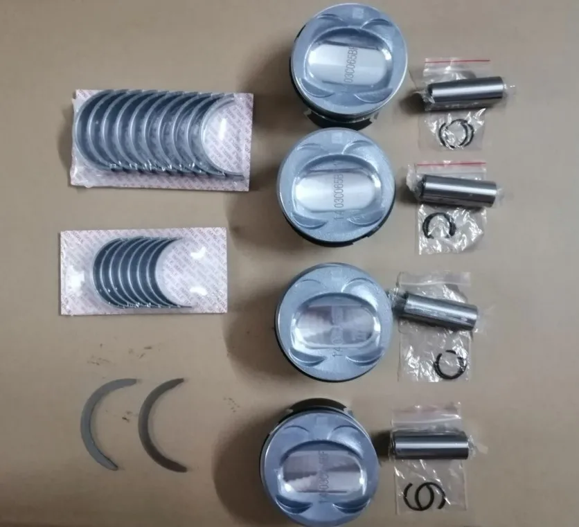 

Full set engine pistons and bearings 036105561C 036105591C crankshaft bearing for VW 1.4 TSI CAVD 03C107065BF