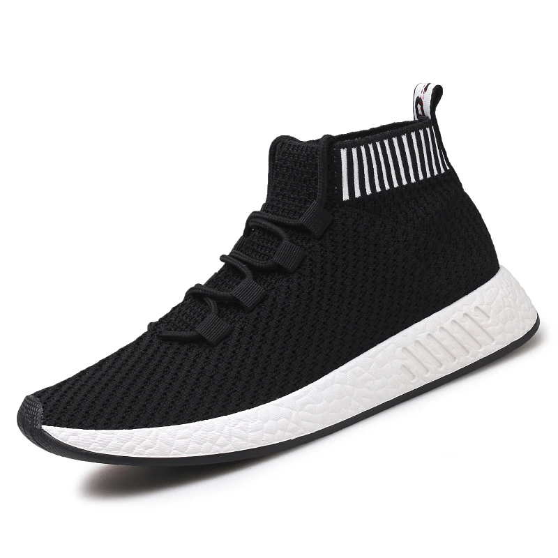 High Top Men Tennis Shoes 2019 Comfortable Gym Sport Shoes Stability Athletic Fitness Sneakers 
