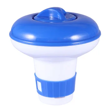 

Mini Tablet Box Pill Holder Swimming Pool Chemical Dispenser Floating Pill Holder Storage Case Tablet Auto-Supplier Paddling