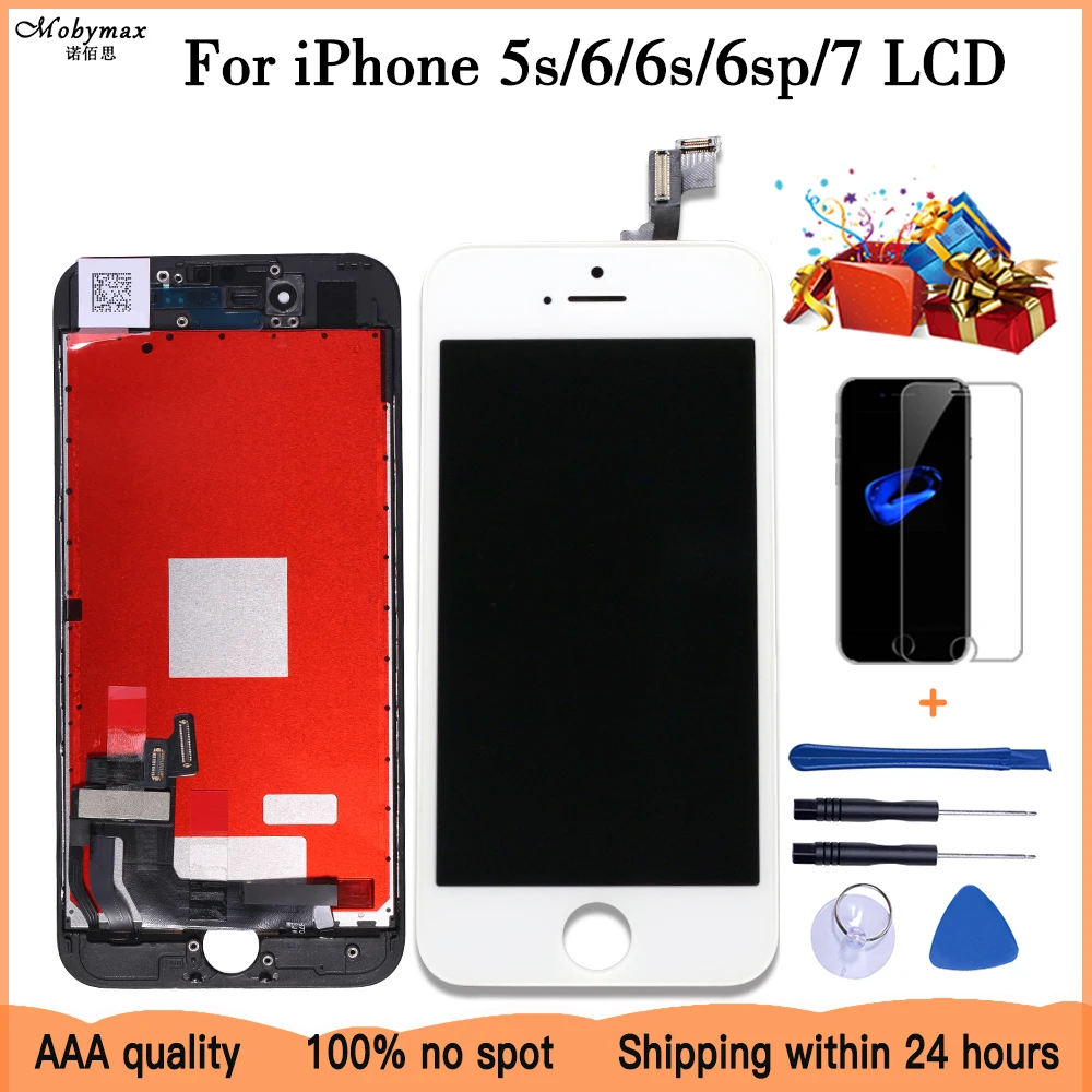 ЖК дисплей для iPhone 6s 7 6sp с 3D сенсорным экраном Force дигитайзер в сборе без битых