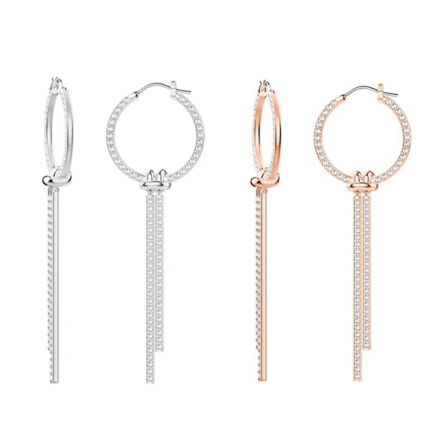 

SIENTO High-Quality Original Copy 1:1SWA Earring Tassel Logo Manufacturers Direct Free Shipping