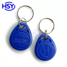 HSY 10 шт. TK4100 EM4100 ядерная радиобрелок для ключей 125 кГц EM ID бесконтактных Keytag маркер кольцо ключевые теги