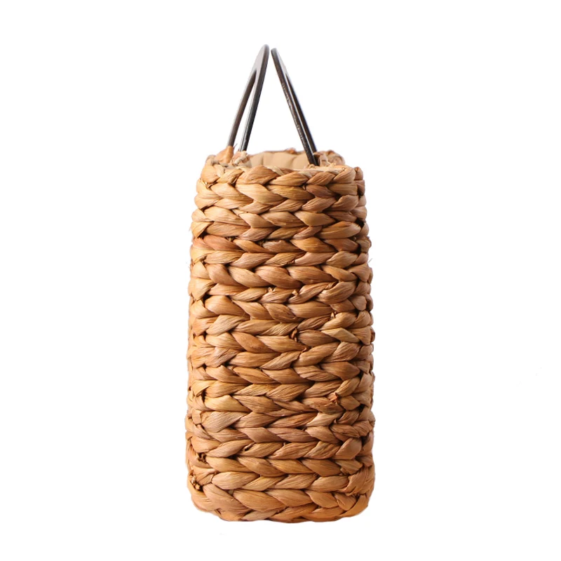 Women Vintage Rattan Handbag Female Bohemian Summer Beach Straw Bags Lady Simple Weave Bag Handmade Casual Large Tote SS0398 (7)