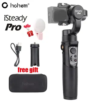 

Handheld Stabilizing Gimbal Hohem iSteady Pro 3-Axis Action Camera gimbal for Gopro Hero 6/5/4 xiaoyi Yi 4K Cam Sony RX0