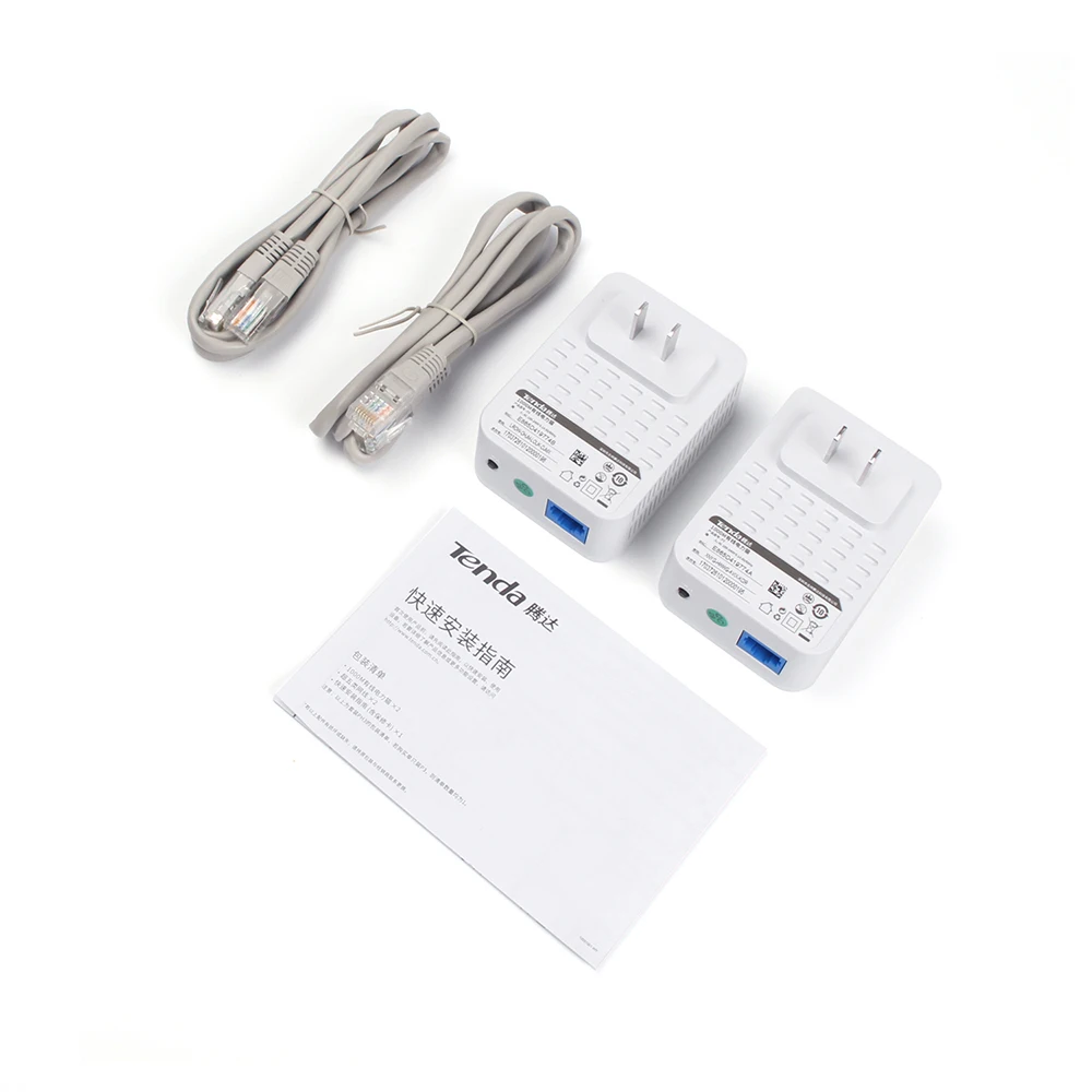 Tenda PH3 Powerline Adapater 1000 Мбит/с PLC сетевой адаптер AV1000 Gigabit IEEE 802.3ab домашняя вилка для IPTV