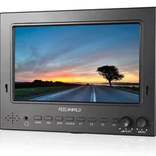 Feelworld 7 дюймов HDMI профессиональная трансляция монитор 1024x600 SDI Pro-Broadcast HD монитор ST702-HSD