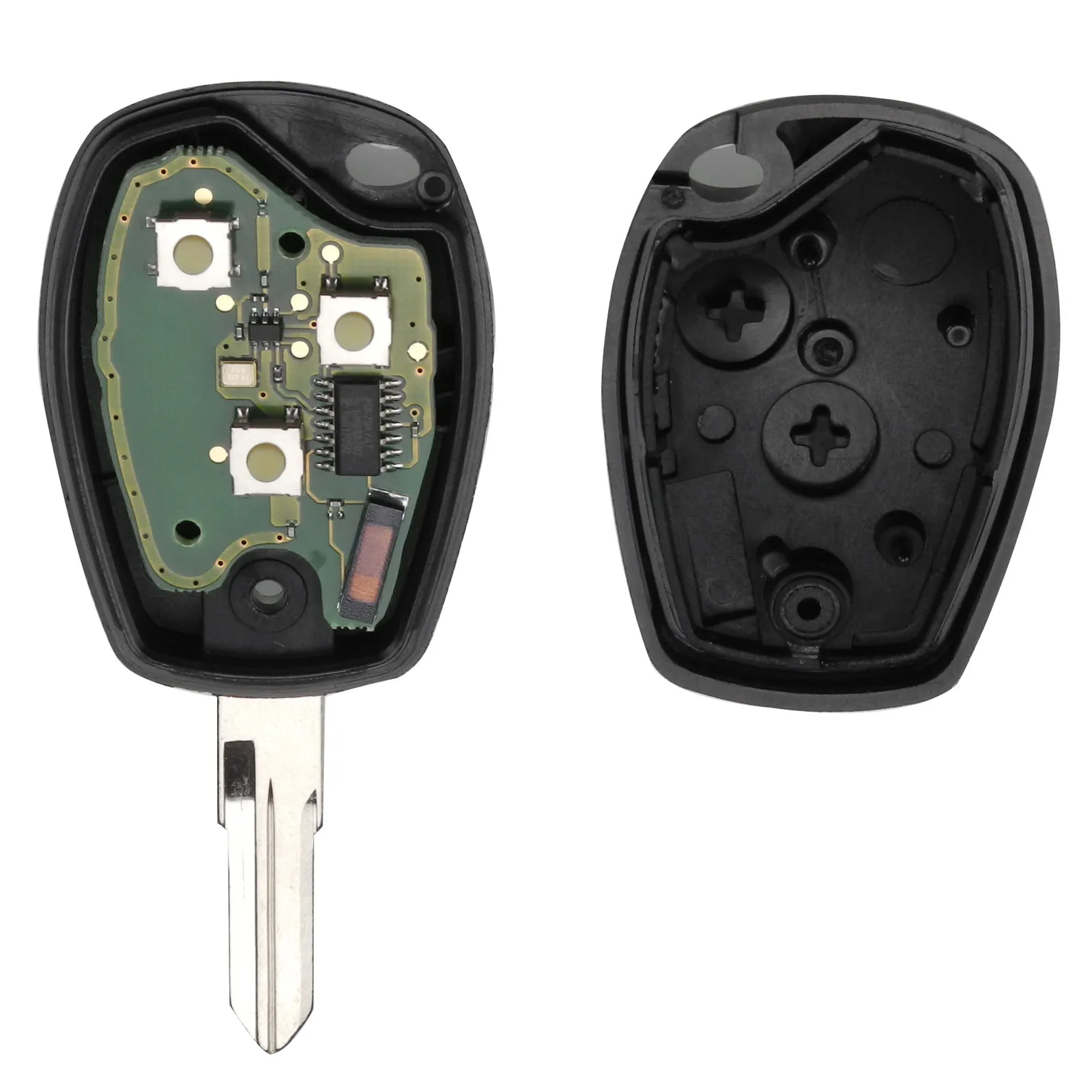 jingyuqin 2 Кнопка PCF7946 / PCF7947 433mhz Chip 48 автомобилей Ключ для Renault Megane Modus Clio Kangoo Logan Sandero