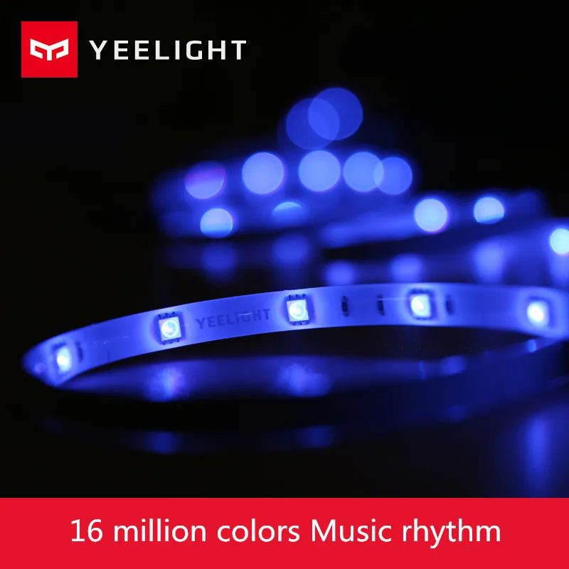 Xiaomi Yeelight RGB Intelligent light band Smart home Phone App wifi light strip Colorful lamb LED 2M 16 Million 60 Led Xiaomi Yeelight RGB Intelligent light band Smart home Phone App wifi light strip Colorful lamb LED 2M 16 Million 60 Led