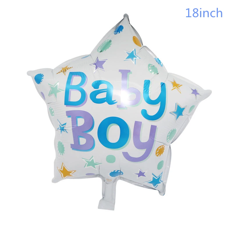 Детский душ для мальчиков и девочек, висячие украшения для мальчиков и девочек, детские воздушные шары, товары для детского дня рождения, украшения для вечеринки, 75 - Цвет: B25