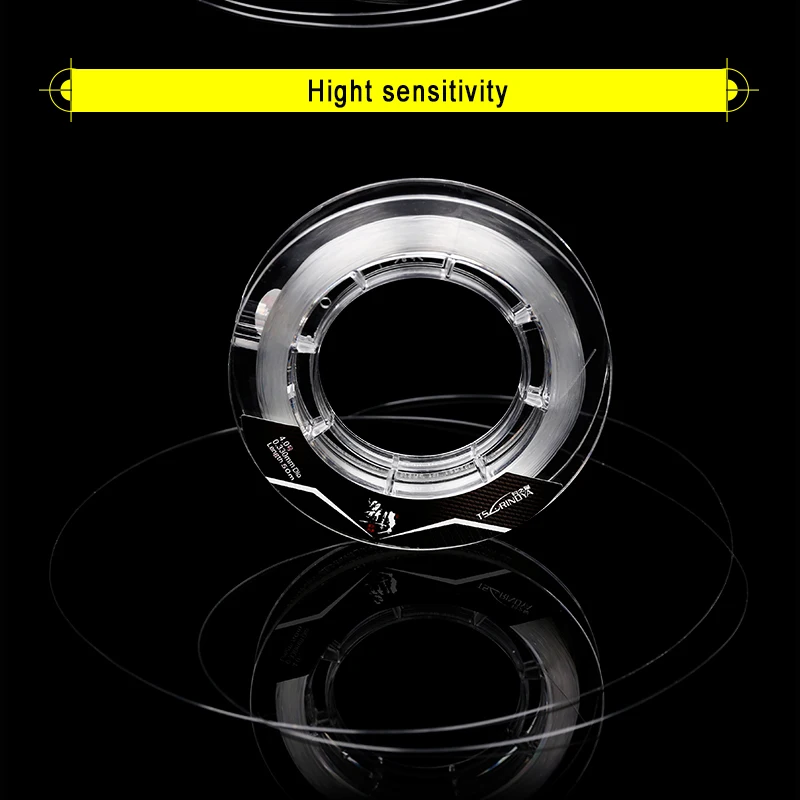 TSURINOYA 50 м фторуглеродная леска Передняя траверса специальное использование подлиния высокая стойкость к истиранию высокая интенсивность конкреций