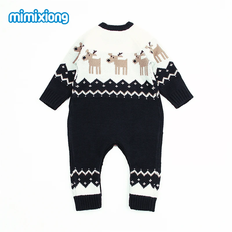Children One Piece Overalls For Newborn Baby Boys Girls Christmas Costumes Animal Style Infant Kids Rompers Jumpsuits With Deer