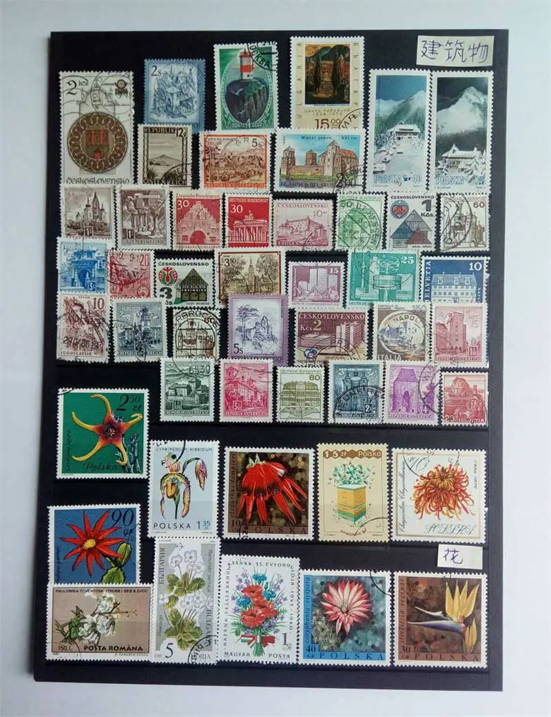 

100 Pieces / Lot Europe All Different Postage Stamps Used Post Stamps Brand With Post Mark For Collections