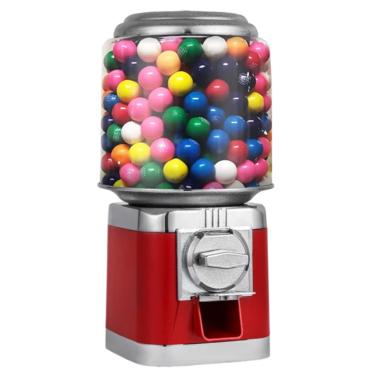 

All Metal Outside Construction (Including Colored Base)Wholesale Vending Products All Metal Bulk Vending Gumball Machine