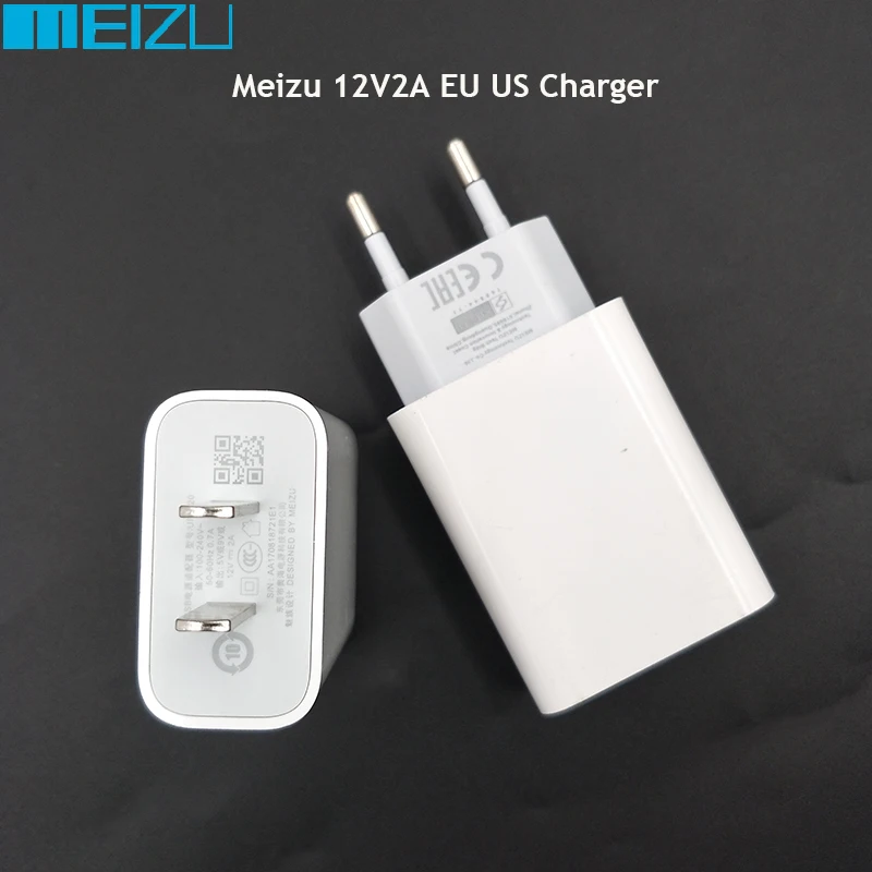 

Original Meizu 12V/2A QC 2.0 Quick Charger 100cm USB Type C/Micro Cable For Meizu 15 16 16th pro 7/6 plus 16x m6 note m5s m6s x8