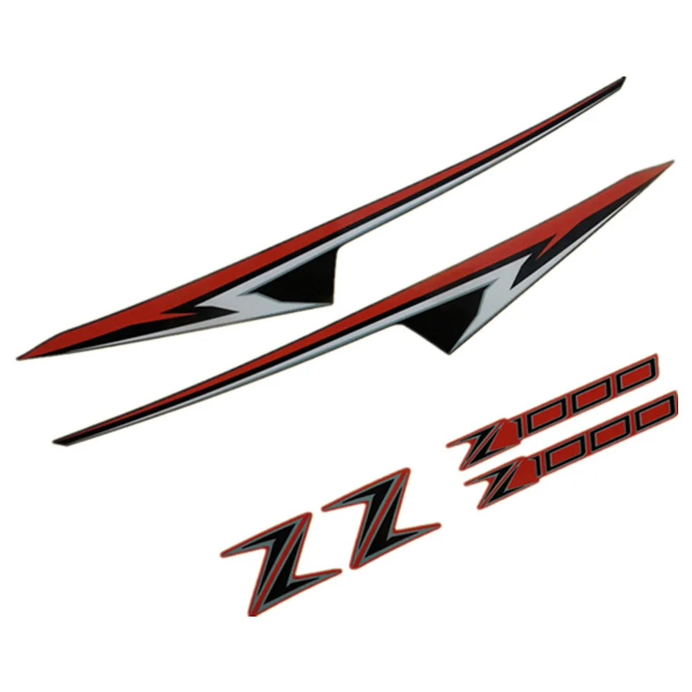 Мотоцикл Высокое качество Стикеры декоративные протектор для Kawasaki Z1000 Z 1000 красный - Цвет: Красный