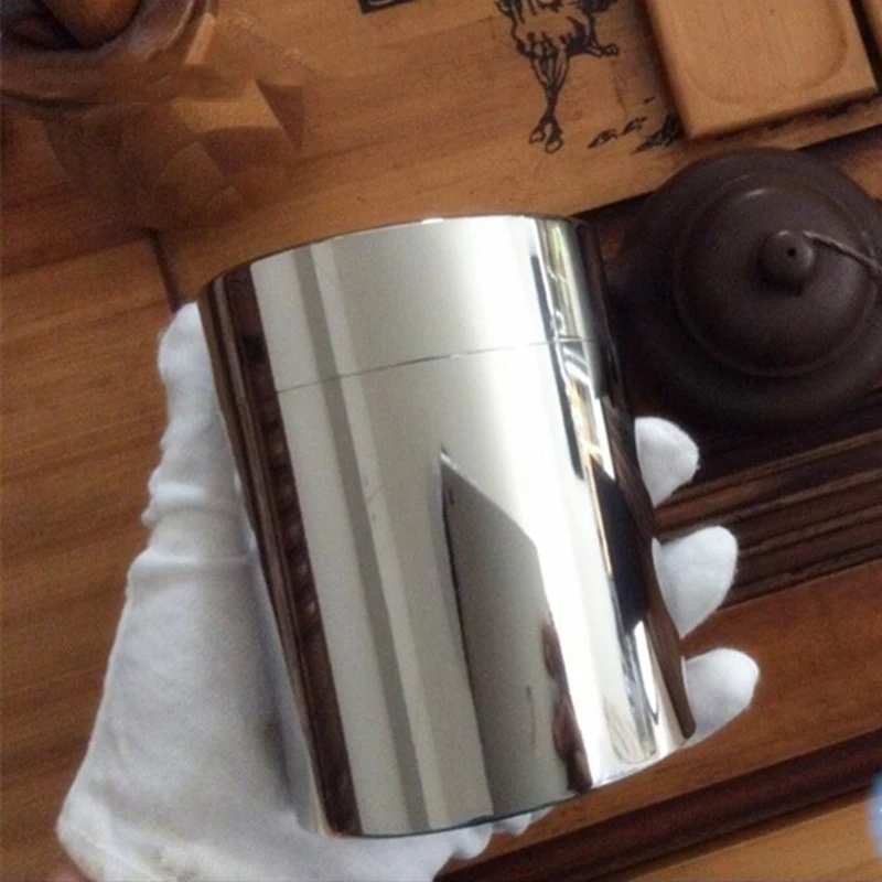 Герметичная коробка для хранения EDC, открытый титановый цилиндрический контейнер для кофейного чайного бака, коробка для инструментов, Сверхлегкий портативный герметичный чехол EDC, контейнер - Цвет: without pattern
