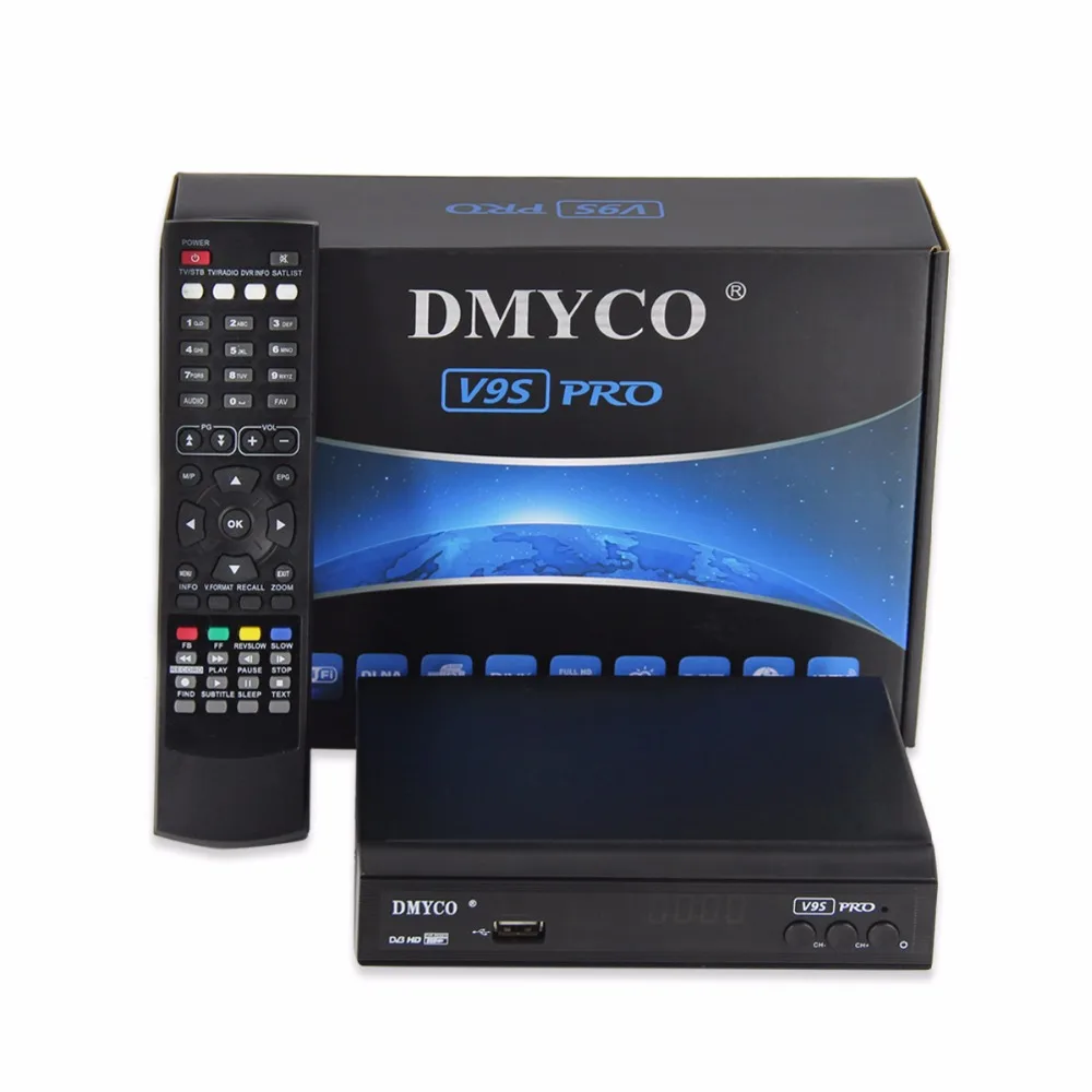 

V9s Pro HD Satellite Receiver +USB WIFI+1 Year Europe 7 Clines Spain DVB-S2 lnb Satellite TV Receptor Support Powervu Google