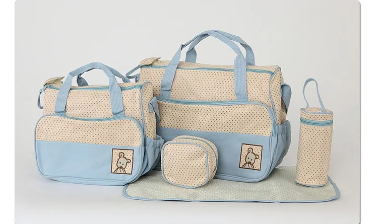 5 шт., детские сумки для мамы, органайзер, Детская сумка, дорожный рюкзак, большая вместительность, для мам, коляска, для мам, сумки для подгузников, наборы, сумка для подгузников