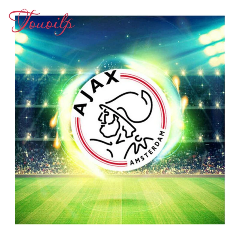 5d AJAX diy алмазная живопись Значок команды футбольное фото с изображением