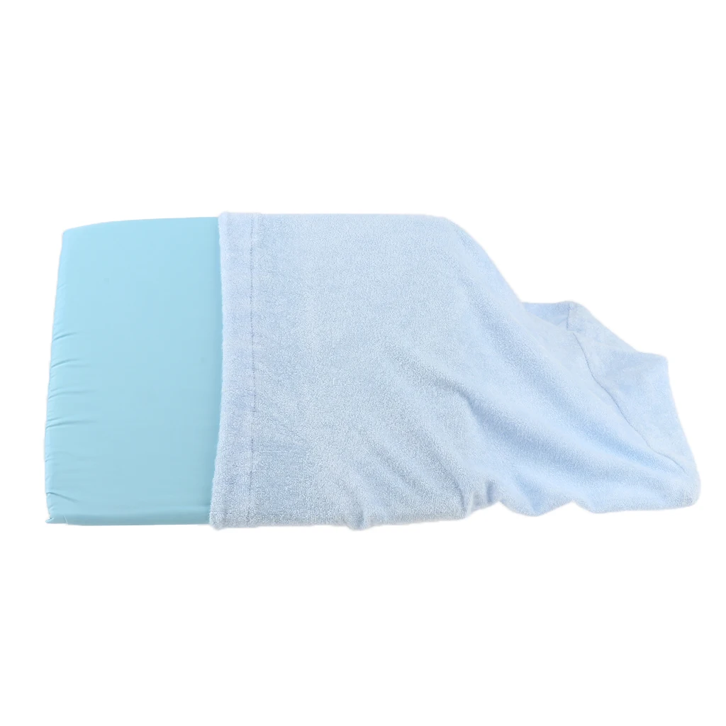 Acid Reflux Anti Bedsore Foam Bed Wedge Pillow Foot Leg Elevation Cushion Lumbar Support Pad with Removable Cover