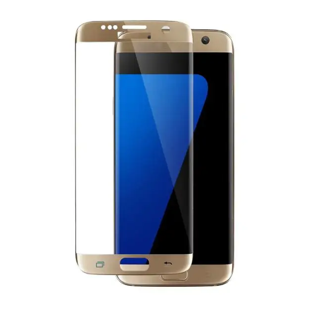 Защита ЖК-экрана полное покрытие закаленное стекло для Samsung Galaxy S7 Edge стеклянная