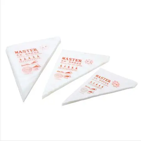 

10PCS/bag Disposable Piping bag Icing Nozzle Fondant Cake Decorating Pastry Tips Tools