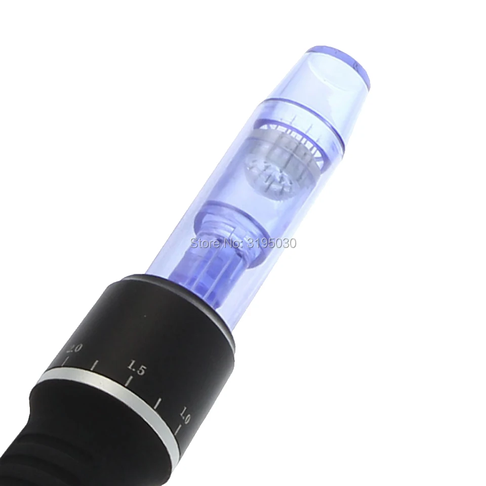 Cartuchos de Agulhas Microagulhas para dr Baioneta Lote 9 12 36 42 Pin 3d Micro Nano Rodada Caneta Derma Elétrica Dicas Tatuagem 100 Pçs - 17 42 Pin 3D Micro Nano Rodada Cartuchos