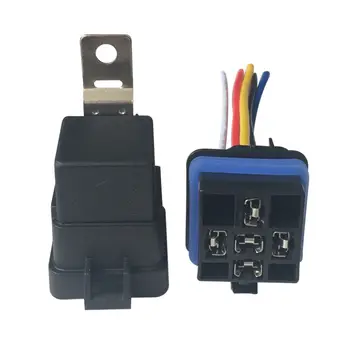 

Waterproof integrated 12v 40A 4pin auto relay and relay holder
