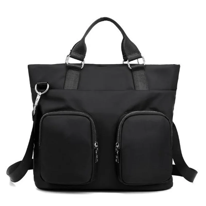 

New Large Capacity Nylon Waterproof Shoulder Bag Fashion Casual Mobile Messenger Bag
