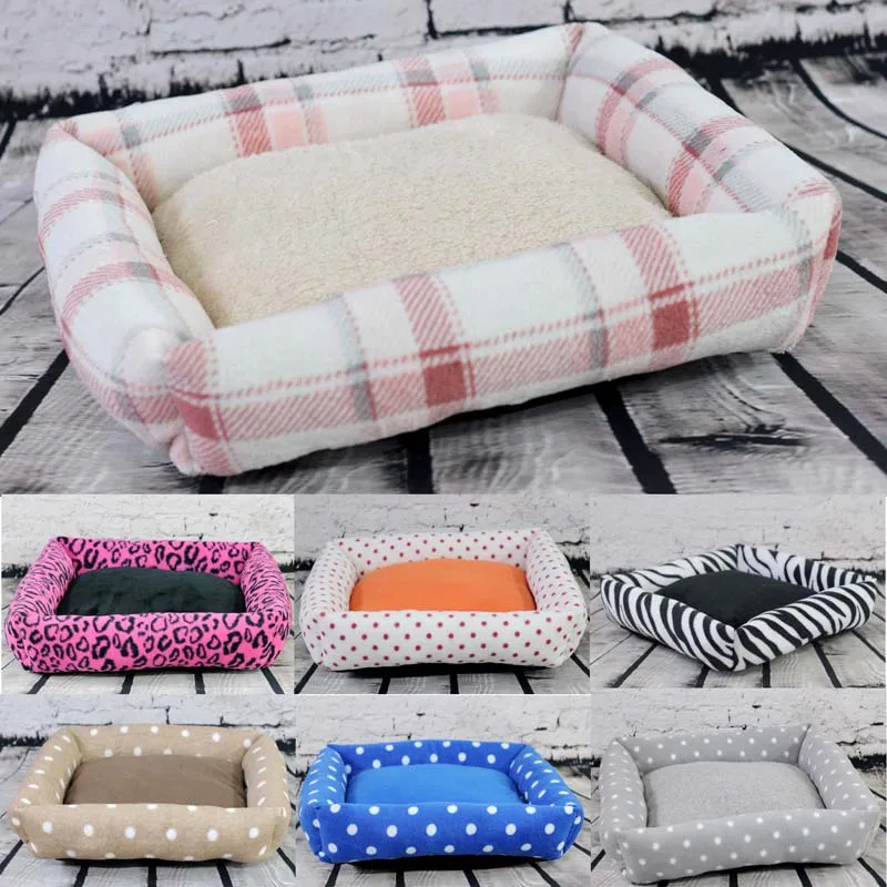 Lembut Pet Sofa Kucing Empuk Kecil Teddy Anjing Tempat Tidur