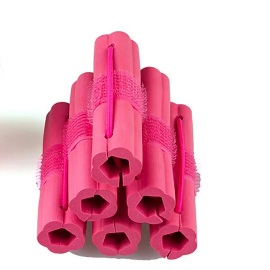 

6PCS Curler Makers Soft Foam Bendy Twist Curls DIY Styling Hair Rollers Aug 18