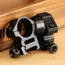 Good Quality 2PCS Hunting 1 Inch 25 4mm Medium Profile Scope Ring 21mm Picatinny Weaver Rifle