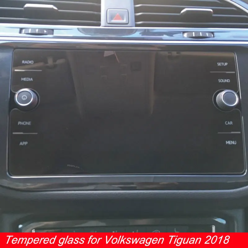 Защитная пленка для Volkswagen Tiguan 8 дюймов GPS навигация ЖК экран закаленное стекло