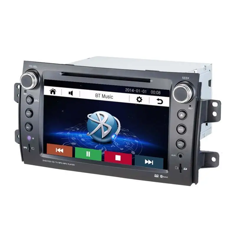 8 &quotАвтомобильный dvd плеер с GPS (опционально) аудио Радио стерео BT/TV автомобильный
