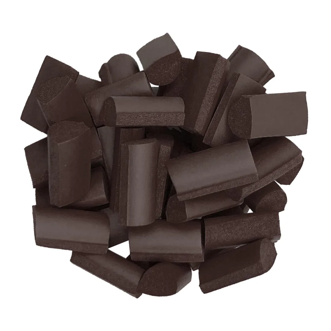 70 шт. губки слизи бусинки кусочки Lizun дополнение поставки слаймов аксессуары наполнитель для слизи пены глины грязи - Цвет: Шоколад