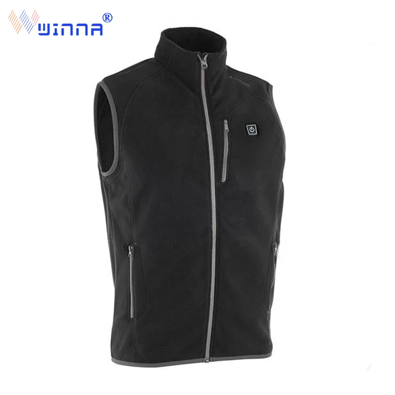 

Men Women Electric Heated Vest Softshell Polar Fleece Heating Vest Winter Outdoor Sports Vests Waistcoats For Hiking Skiing