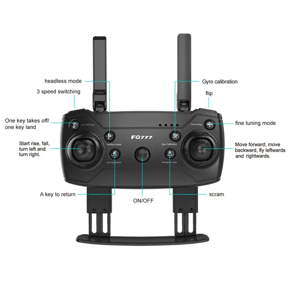 FQ35 2,4 г FPV 4CH 6 оси 480 P Камера беспилотный летательный аппарат Quadcopter игрушка с техническими характеристиками Прохладный парение стабильный Gimbal небо Quadcopter