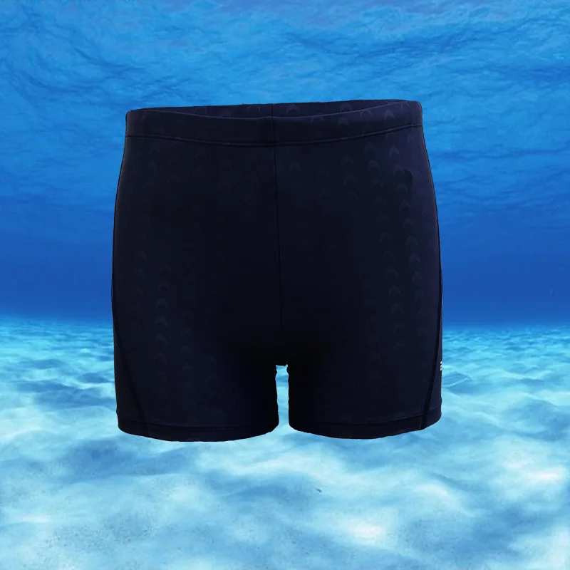 Men's Shark Skin Like Swim Shorts Racing Swimsuit Man Square Leg Swimming Trunks Swimming Briefs Swimwear Men Boxer Shorts 4XL