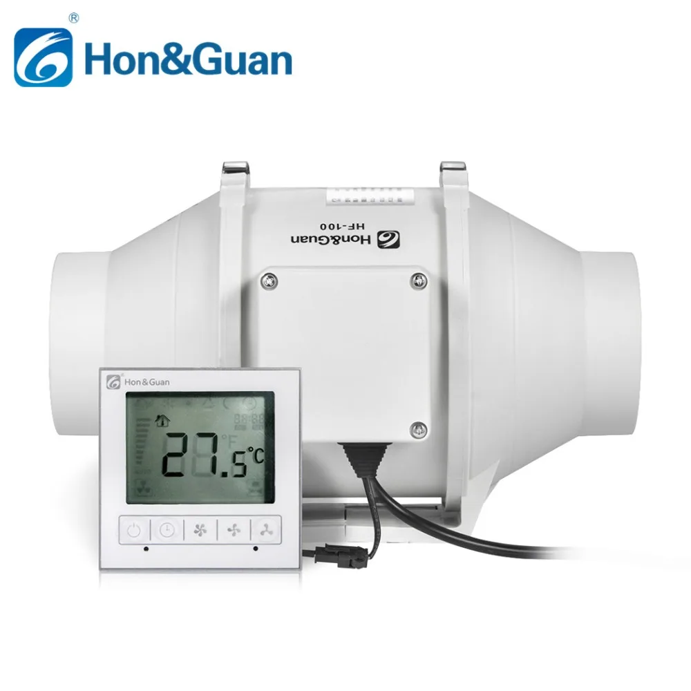 6 Inch Timer Extractor Inline Duct Fan with Smart Wired Switch Suitable for Indoor Exhaust Ventilation 220V with Delay Setting 6 Inch Timer Extractor Inline Duct Fan with Smart Wired Switch Suitable for Indoor Exhaust Ventilation 220V with Delay Setting