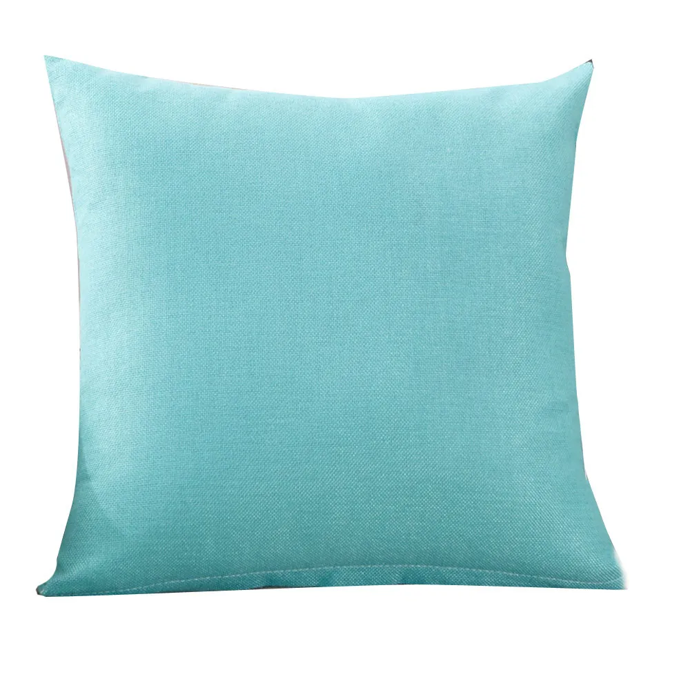 

Gajjar Solid Color Cushion Cover Home&Car Decor Pillowcase BlueThrow Pillows Home Decorative Cushion Cover cojines decorativos02